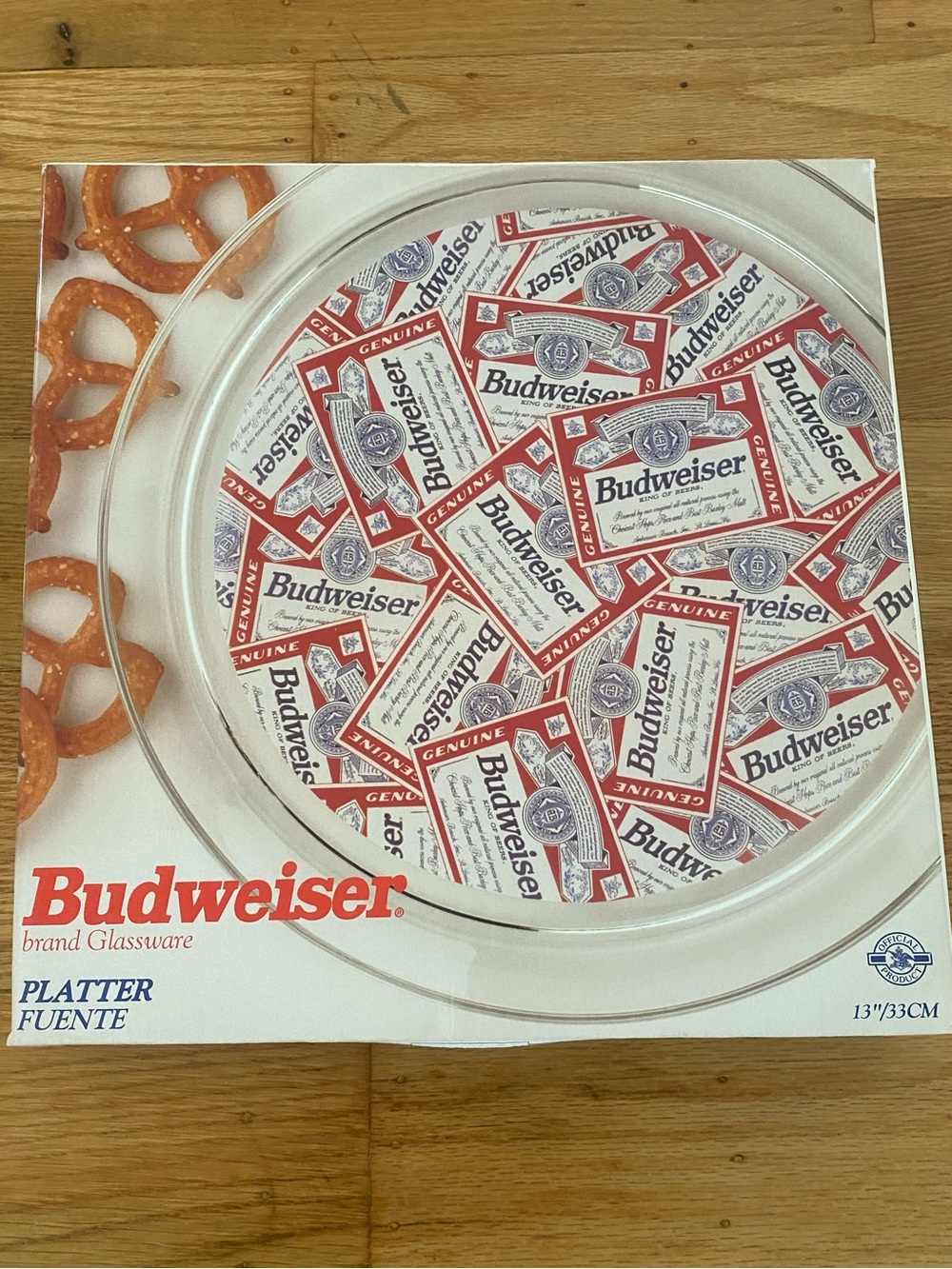Vintage Budweiser Platter - King of Beers
